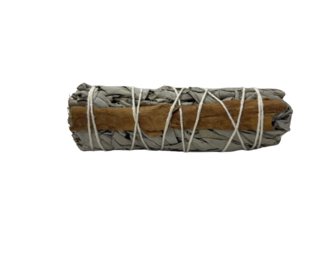 White Sage with Cedar & Cinnamon