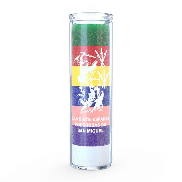7 Powerful Swords of St. Michael 7 Day Candle