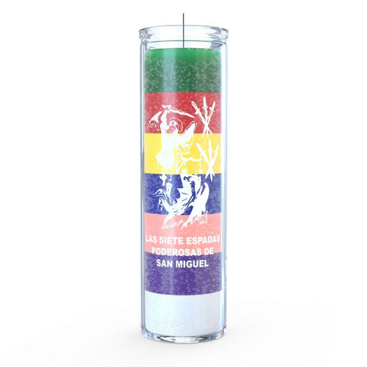 7 Powerful Swords of St. Michael 7 Day Candle