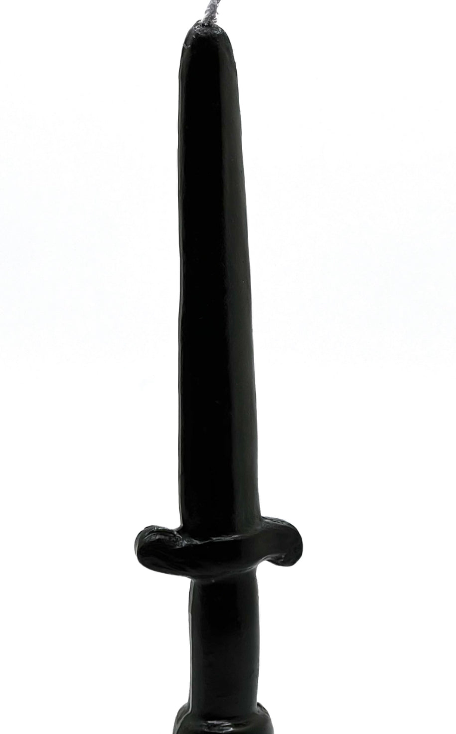 Sword Image Candle Black 7"