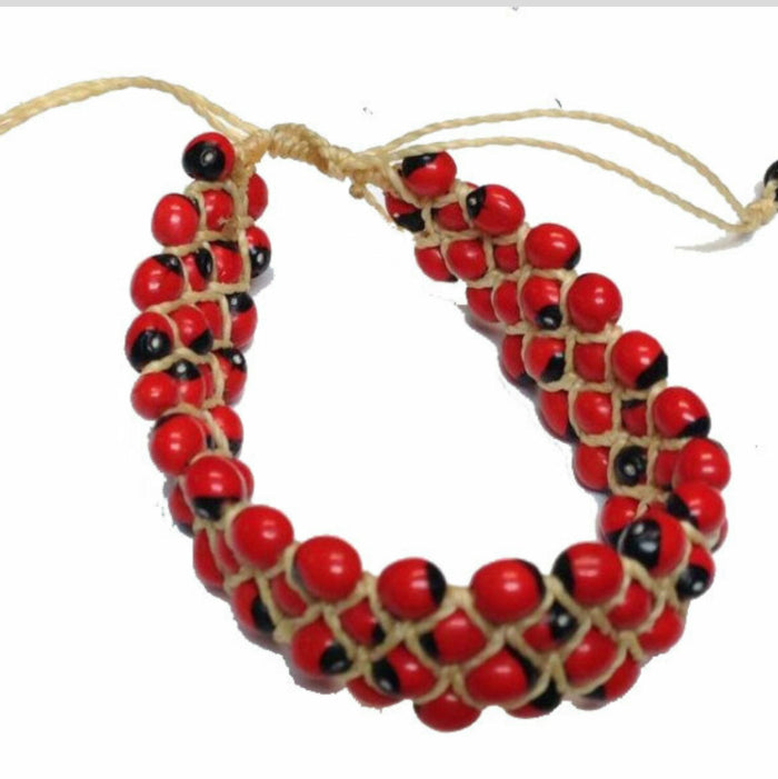 Against Evil Eye Peony Seed Bracelet
