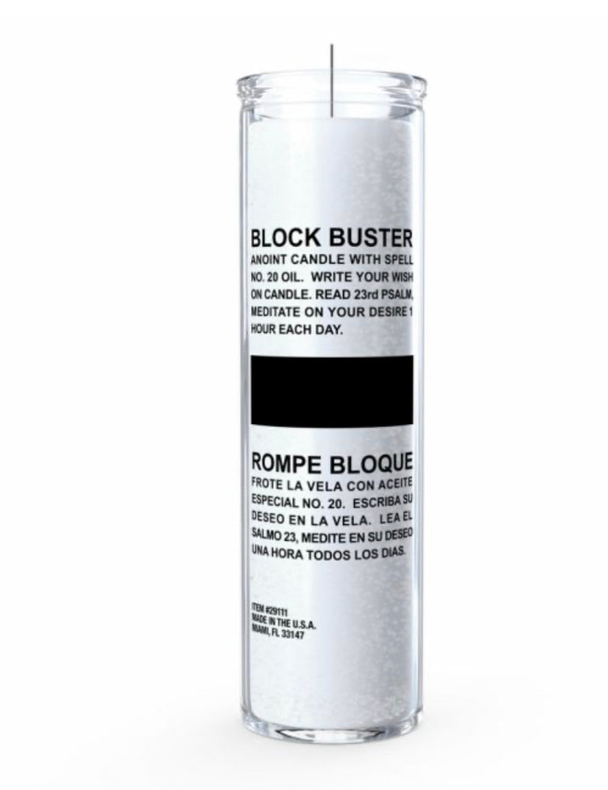 Block buster Candle