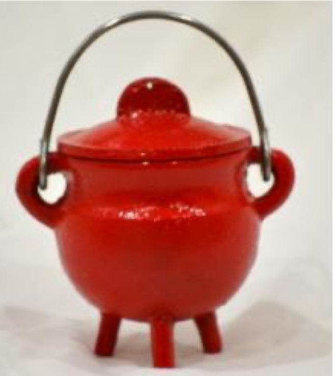 Red Cauldron 4”