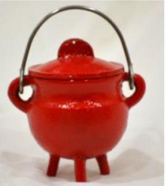 Red Cauldron 4”