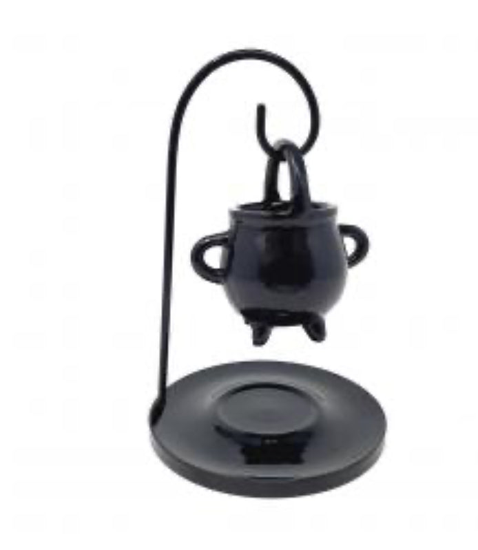 Hanging Metal Oil Burner Cauldron 6.5"
