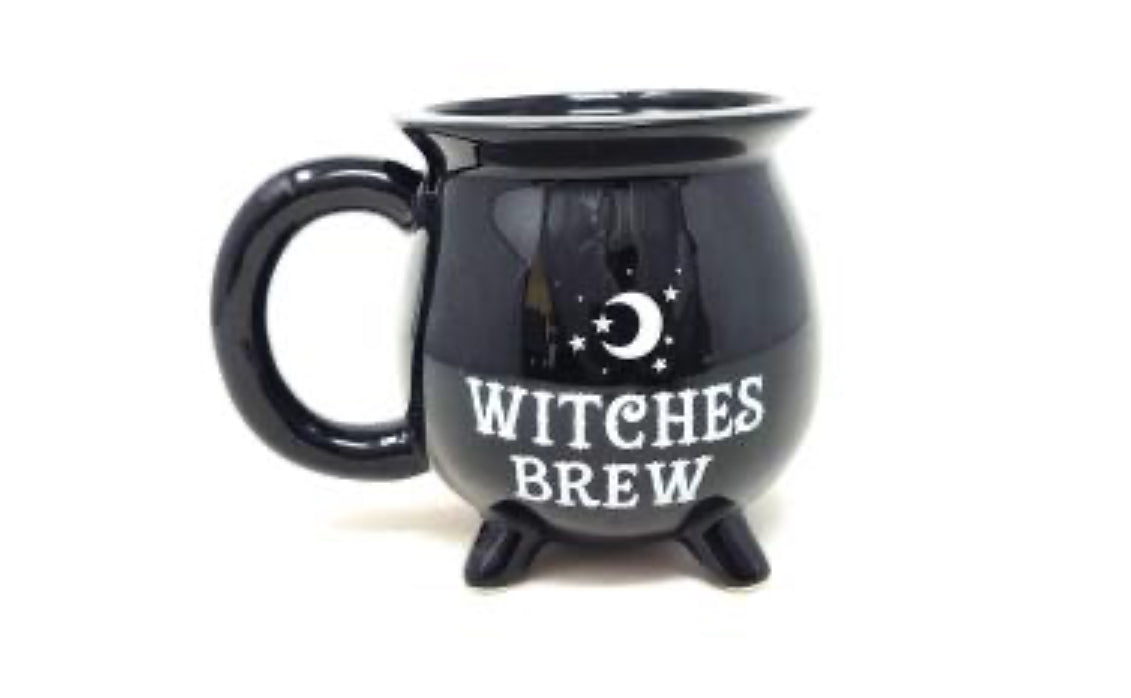 Witches Brew Ceramic Cauldron Mug