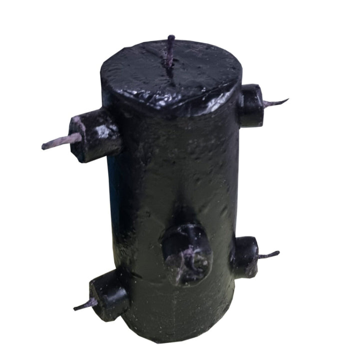 Work Breaker 7 Wicks Candle Black