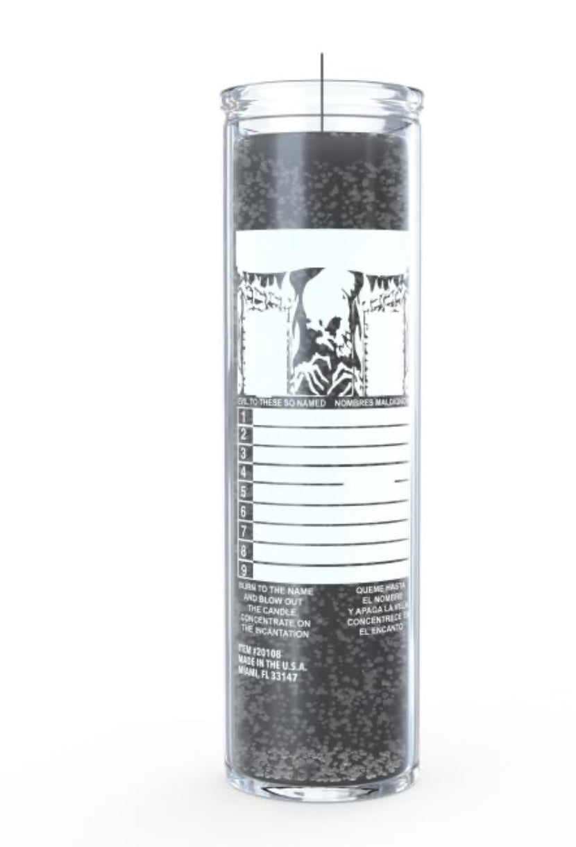 Black List (D.U.M.E) 7 Day 1 Color Prayer Candle
