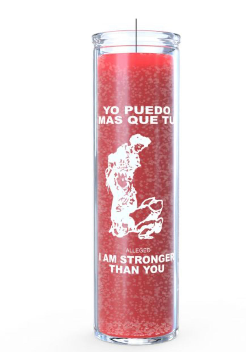 I Can Overpower You/ I Am Stronger Than You 7 Day Candle