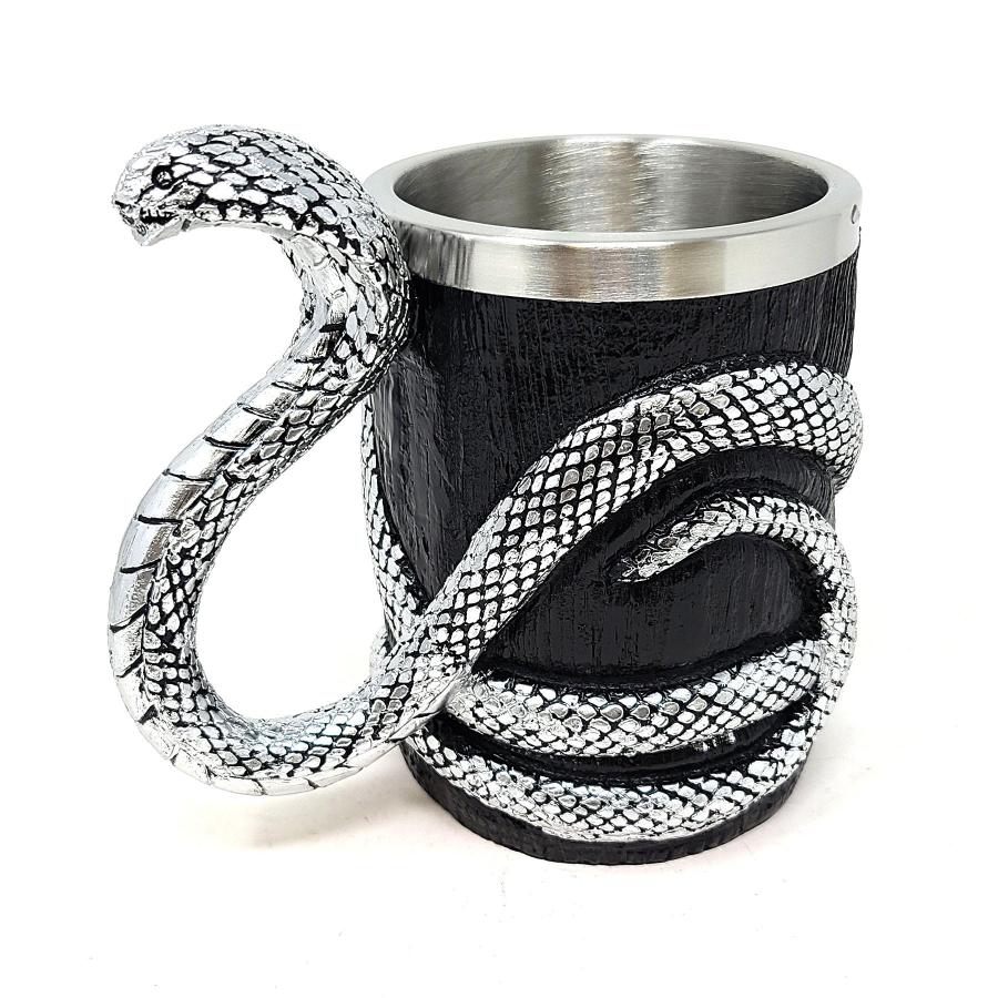 Cobra (Serpent/Snake) Mug 16 oz w/ Stainless Steel