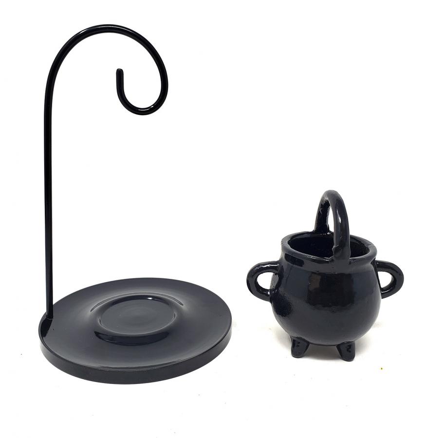 Hanging Metal Cauldron Aroma Lamp/Burner