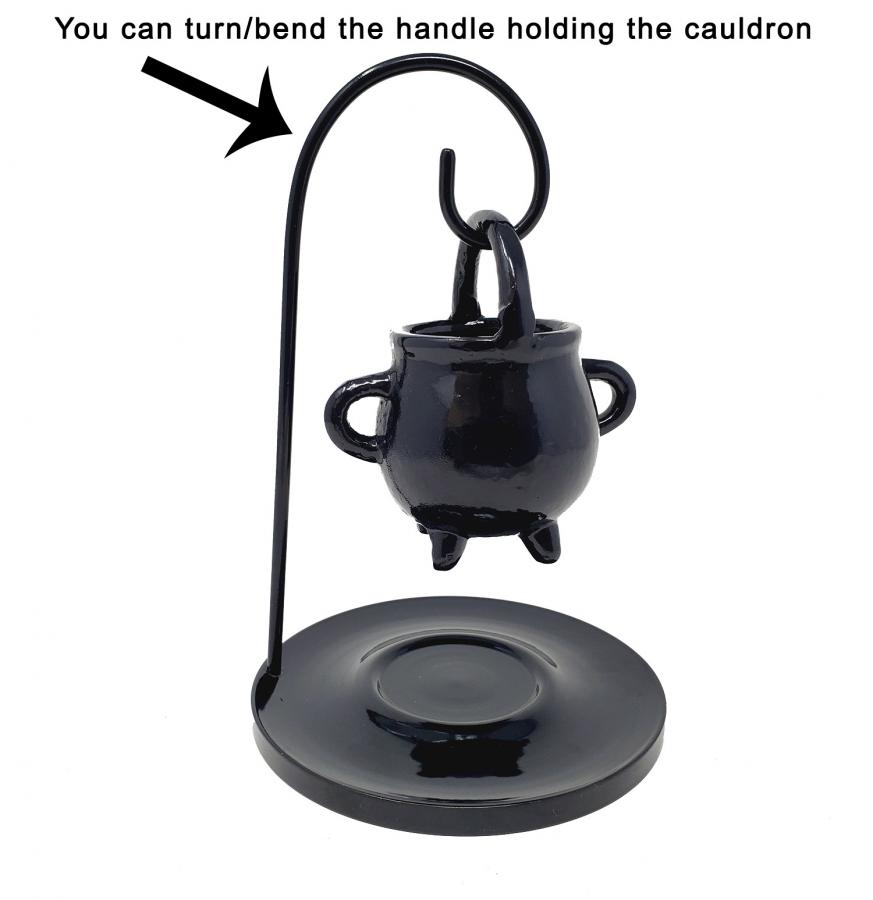 Hanging Metal Cauldron Aroma Lamp/Burner