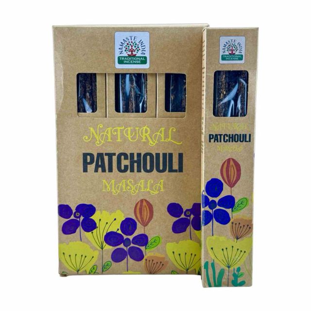 Natural Patchouli Smudge Incense Sticks
