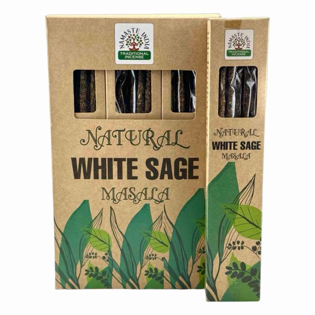 Natural White Sage Smudge Incense Sticks
