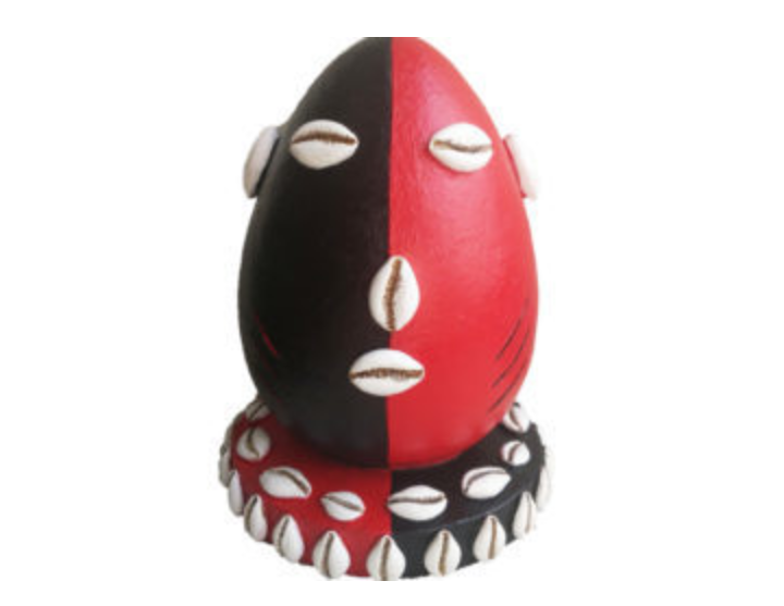 DECORATED ELEGUA HEAD