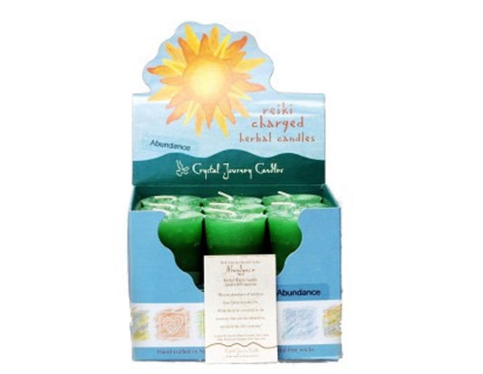 Abundance Herbal Votive Candles