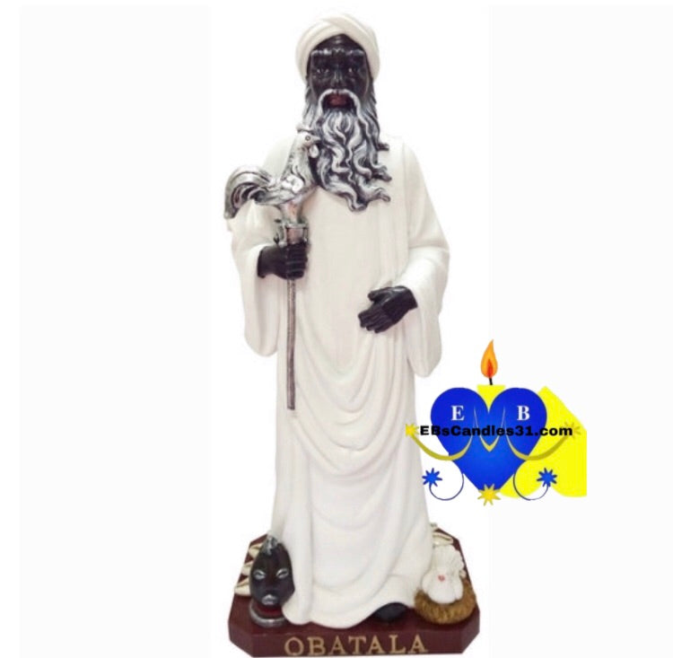 ORISHA OBATALA STATUE 8"
