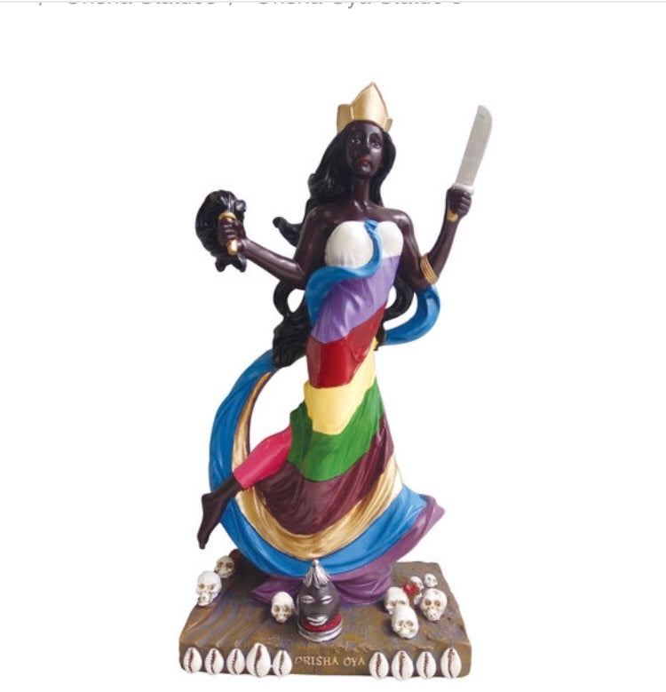 ORISHA OYA STATUE 5"