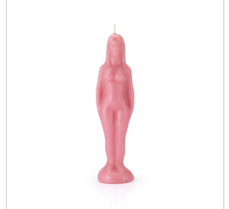 Female image candle
