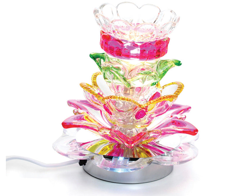 Electric Touch Lamp Oil Burner: Bouquet