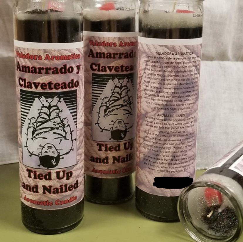 Tide up and Nailed Candle