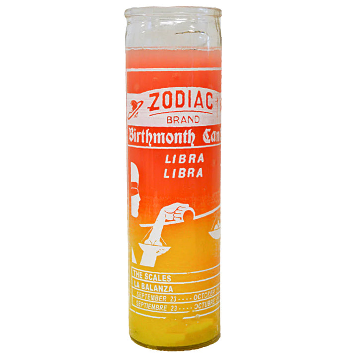 Zodiac Libra 7Day Candle