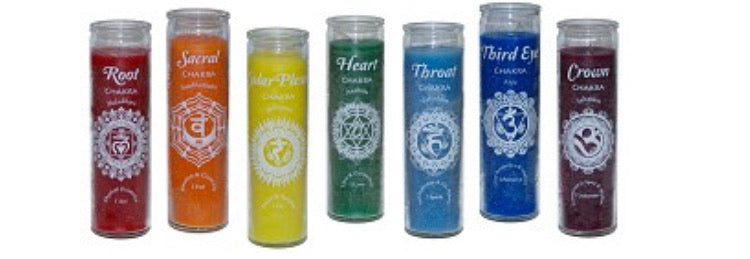 Chakra candle set (7)