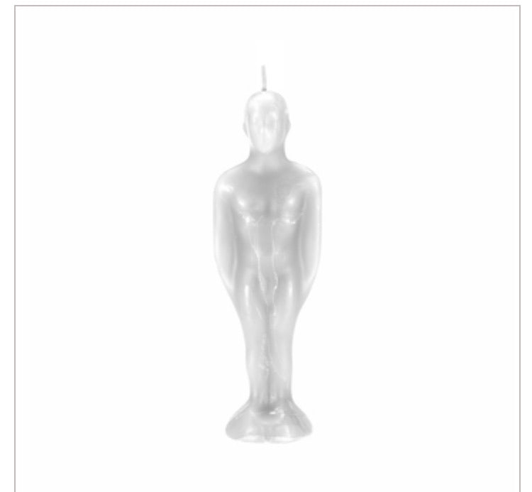 Male Image Candle
