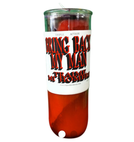 Bring Back My Man Custom Big Al Candle