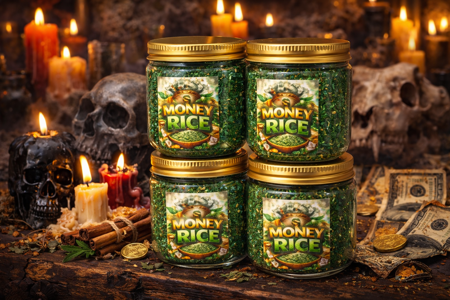 Money Drawing Rice – Prosperity & Financial Blessings