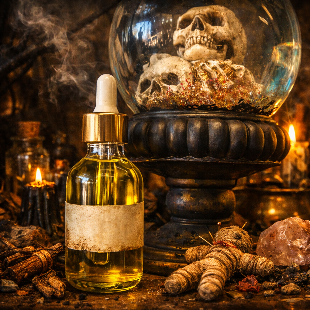 Lady Jay’s Tobacco Oil – Protection, Ancestral Connection & Authority Ritual Oil
