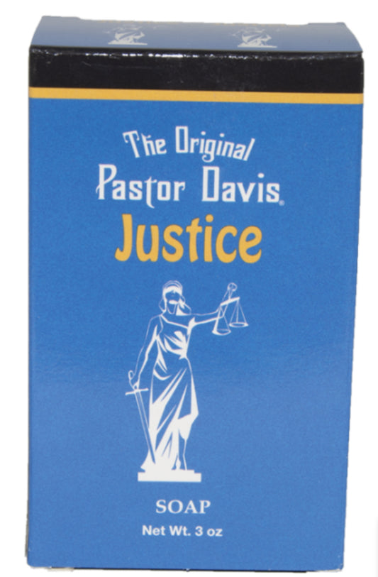 Justice Soap 3oz, The Original Pastor Davis