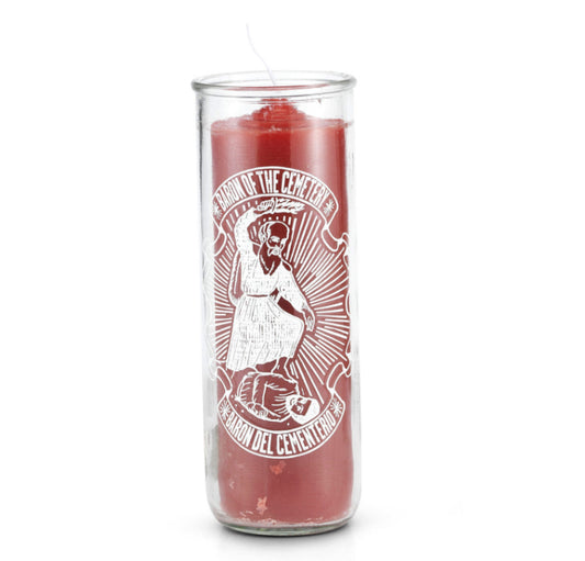 Baron of the Cemetery (Baron Del Cementerio) Prayer Candle, 7 Day Pull Out