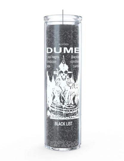 Black List (D.U.M.E) 7 Day 1 Color Prayer Candle