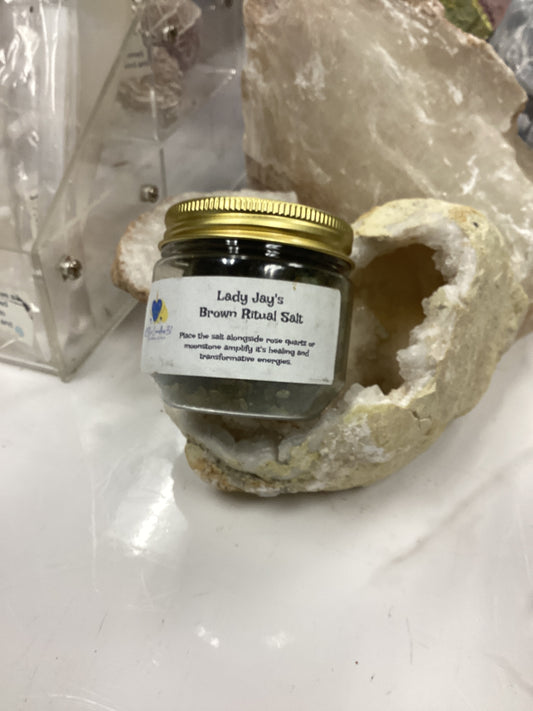 Brown ritual salt