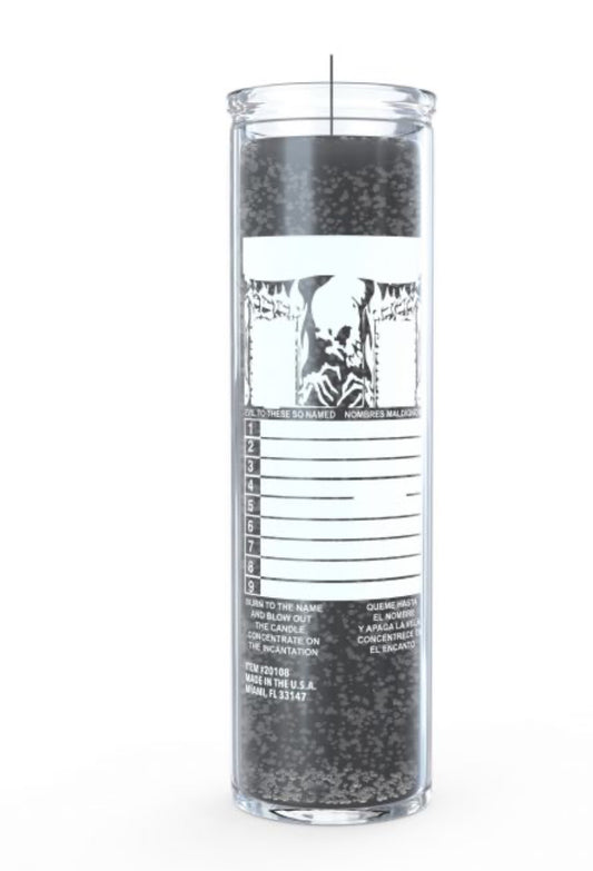 Black List (D.U.M.E) 7 Day 1 Color Prayer Candle
