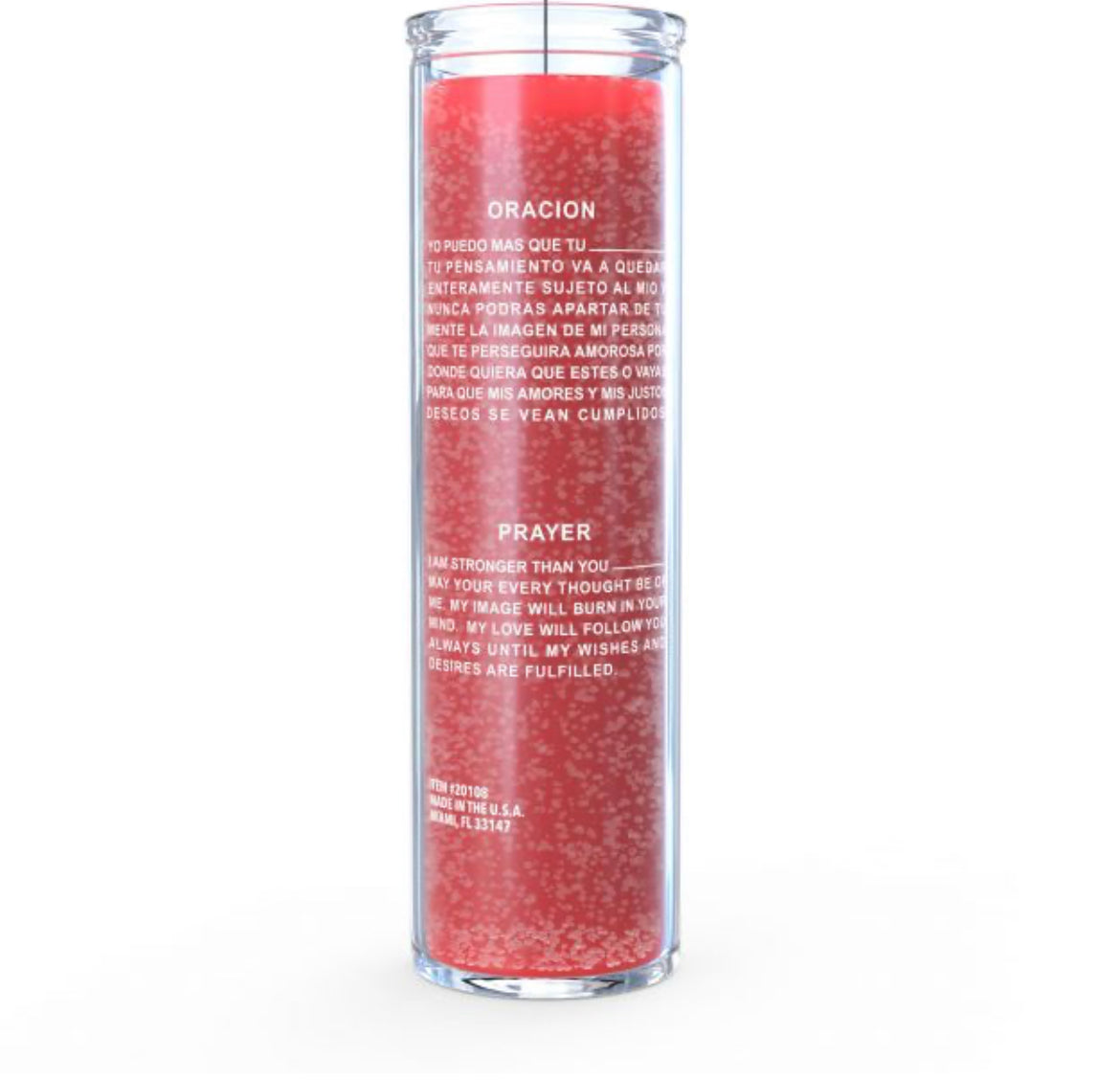 I Can Overpower You/ I Am Stronger Than You 7 Day Candle