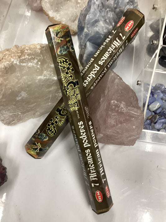 7 African powers Incense sticks