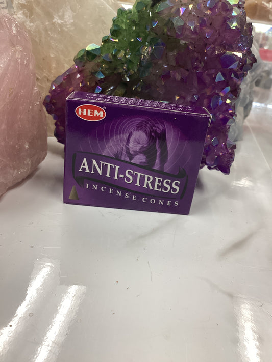 Anti-stress incense cones