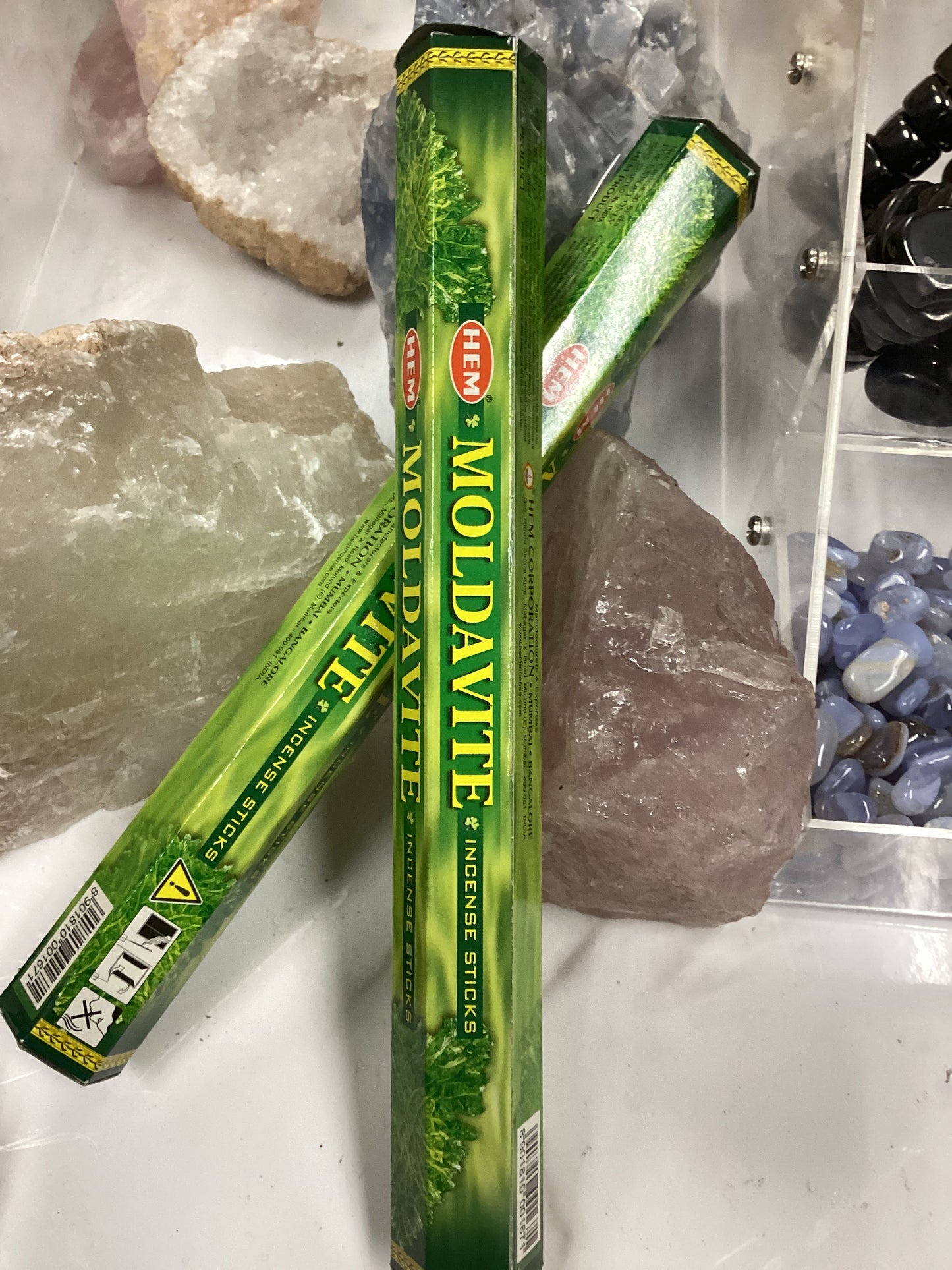 Moldavite Incense Sticks