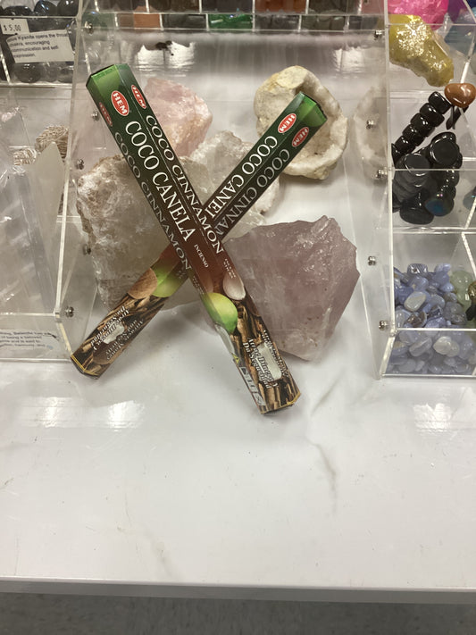 Coco cinnamon incense sticks