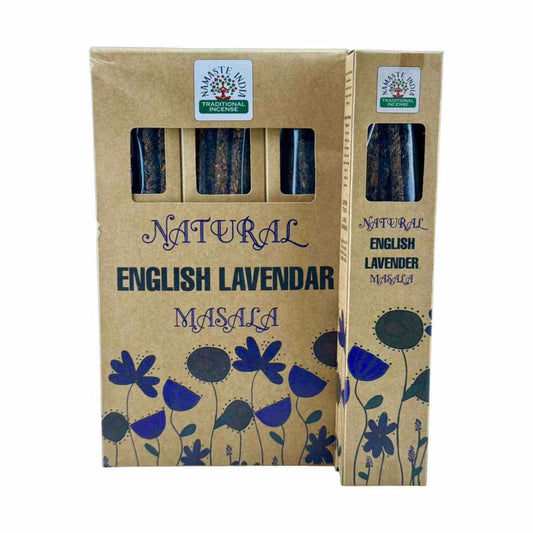 Natural English Lavender Smudge Incense Sticks