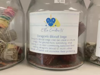 White Sage & Dragons Blood Smudge Stick