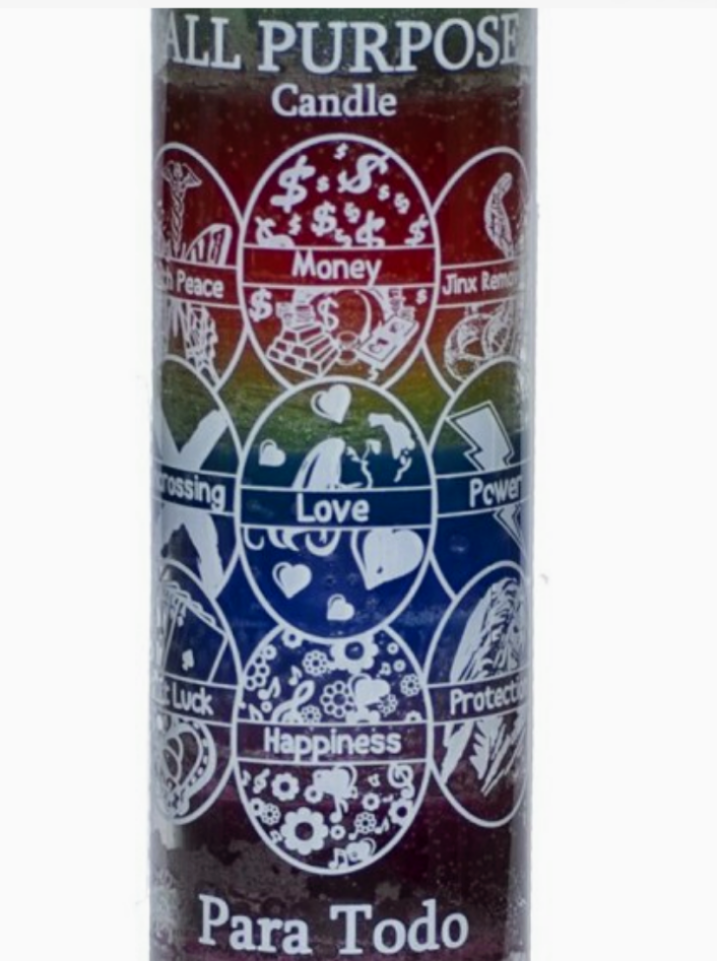 All purpose 7 day candle