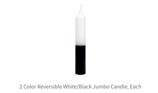 Reversible jumbo Candle