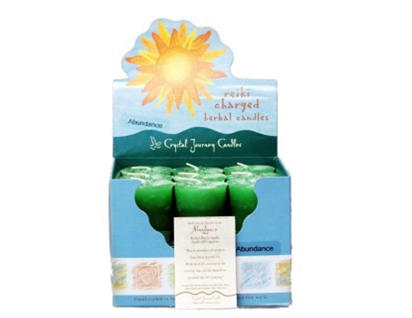 Abundance Herbal Votive Candles