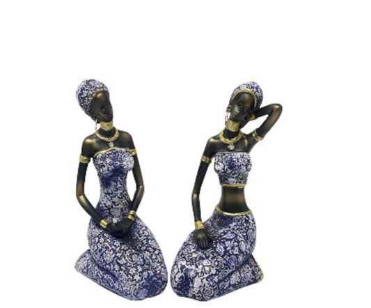 AFRICAN WOMEN STATUES STYLE 4