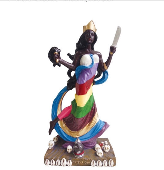 ORISHA OYA STATUE 5"