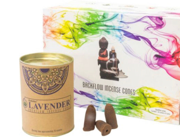 Lavender Backflow Incense Cones