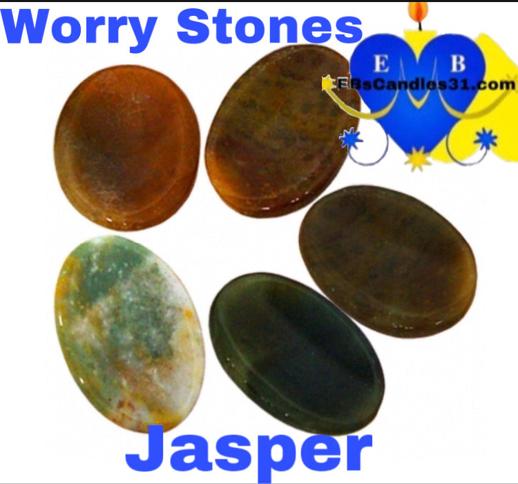 Jasper Worry Stones